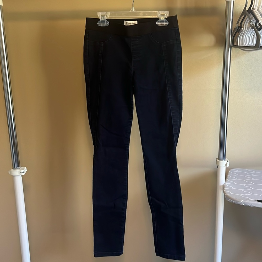 Jessica Simpson Dark Blue Denim Pull-On Jeans